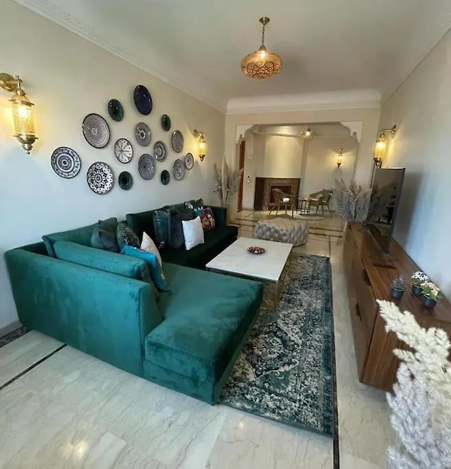 Apartmán Calme Et Spacieux Appart A L'Hivernage Marrakech Marakéš