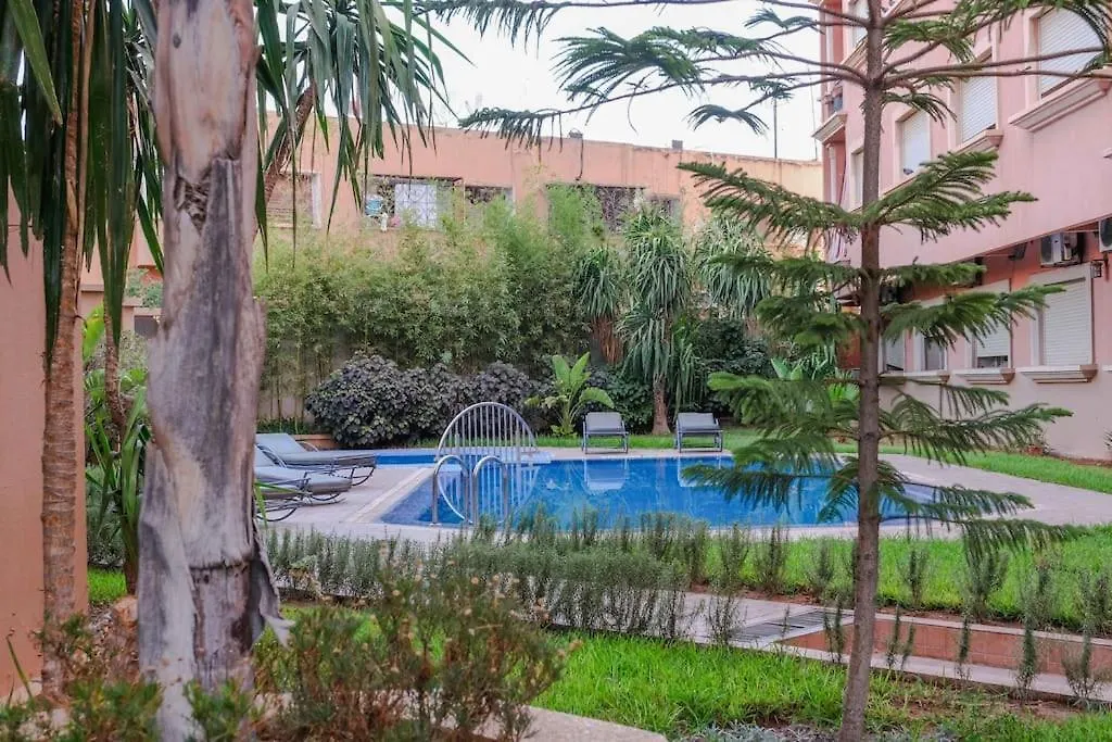 Apartmán Calme Et Spacieux Appart A L'Hivernage Marrakech Marakéš 0*,  Maroko