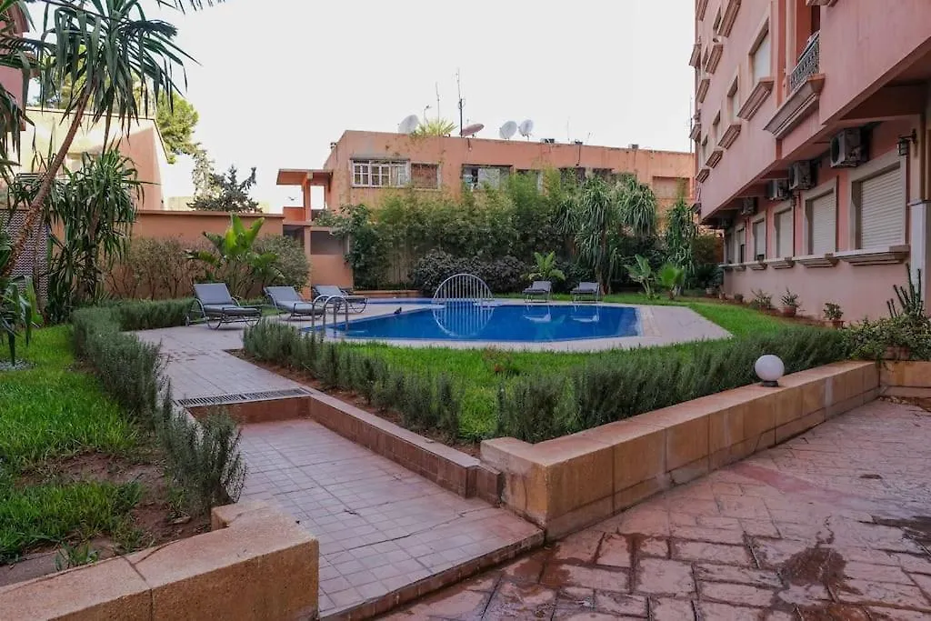 Apartmán Calme Et Spacieux Appart A L'Hivernage Marrakech Marakéš