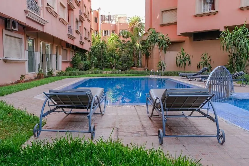 Apartmán Calme Et Spacieux Appart A L'Hivernage Marrakech Marakéš
